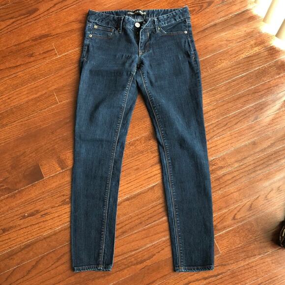 EXPRESS JEANS Dark Blue Stella Low Rise Legging - Picture 1 of 6